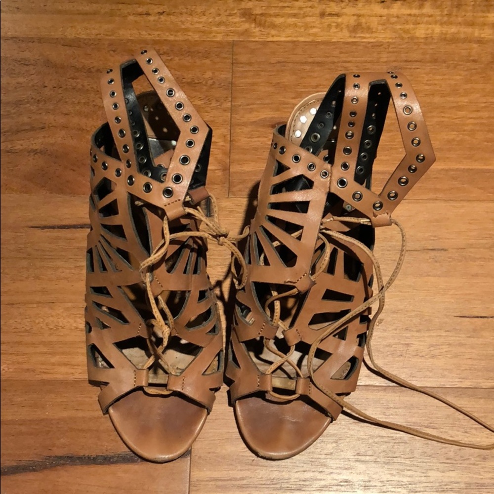 Dolce Vita lace up heels - 8